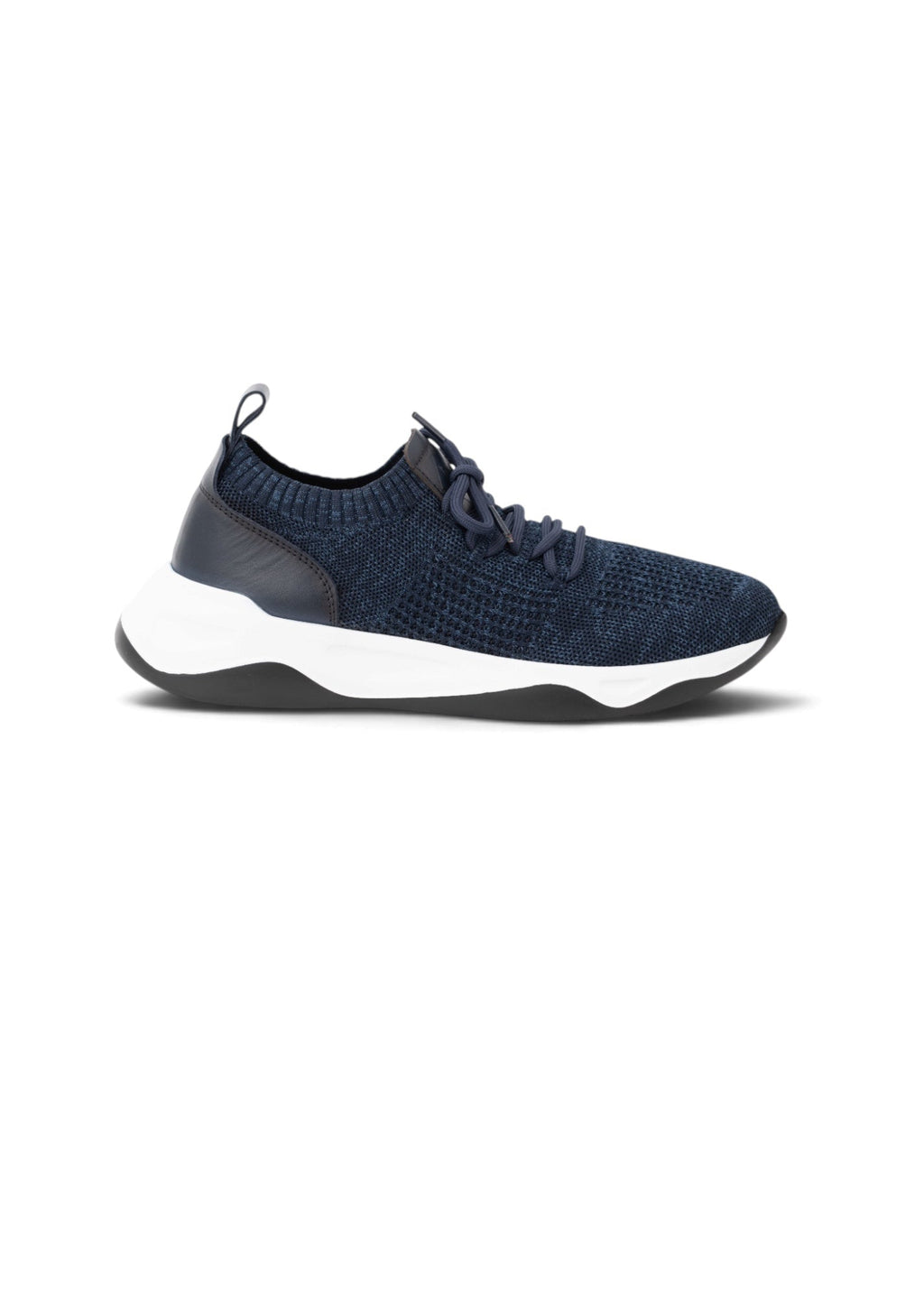 Navy Italian Casual Shoes. ICS007