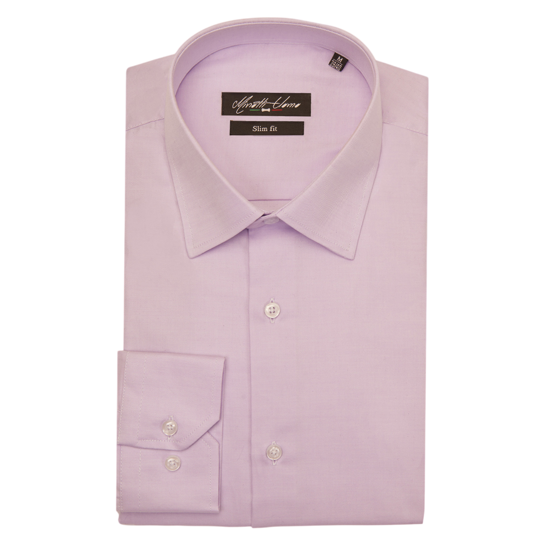Slim Fit Shirt | Thomas Mason 100% Cotton | Minotti Uomo