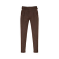 Premium Brown Italian Wool Pants for Men