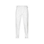 Premium White Italian Wool Pants for Men