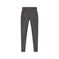 Textured Navy Wool Italian Pant