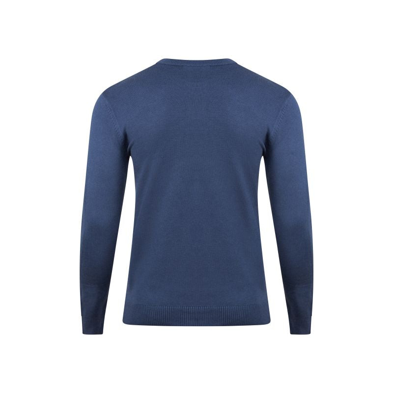 Elegant Men’s Crewneck Knit Sweater – Soft & Versatile Design