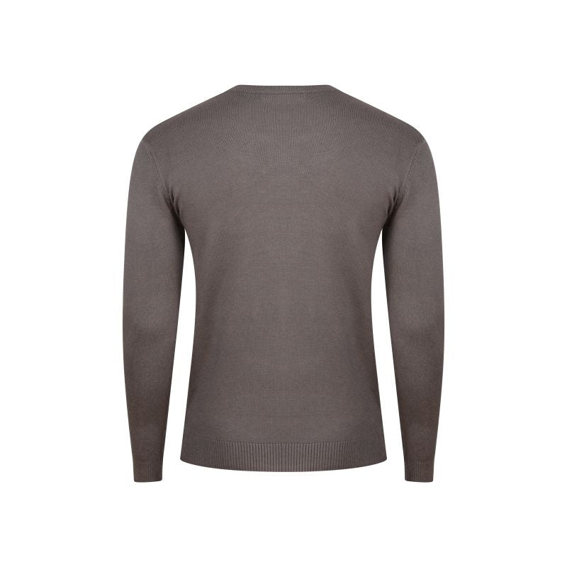 Elegant Men’s Crewneck Knit Sweater – Soft & Versatile Design