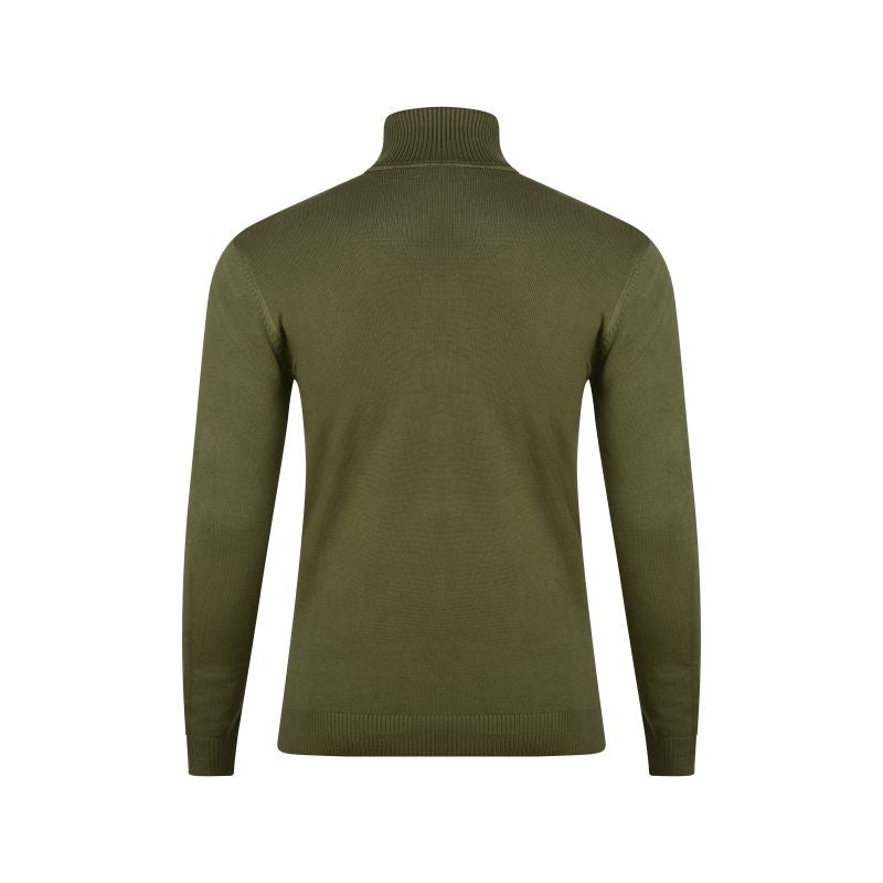 Italian-Style Wool Roll Neck Sweater – Smart Winter Essential