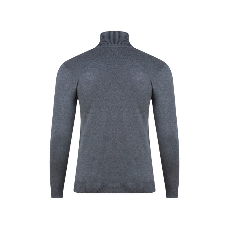 Italian-Style Wool Roll Neck Sweater – Smart Winter Essential