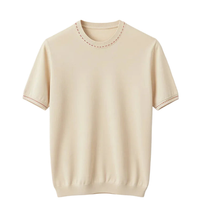 Premium Beige Cashmere T-Shirts – Ultra-Soft Lightweight Luxury Essentials
