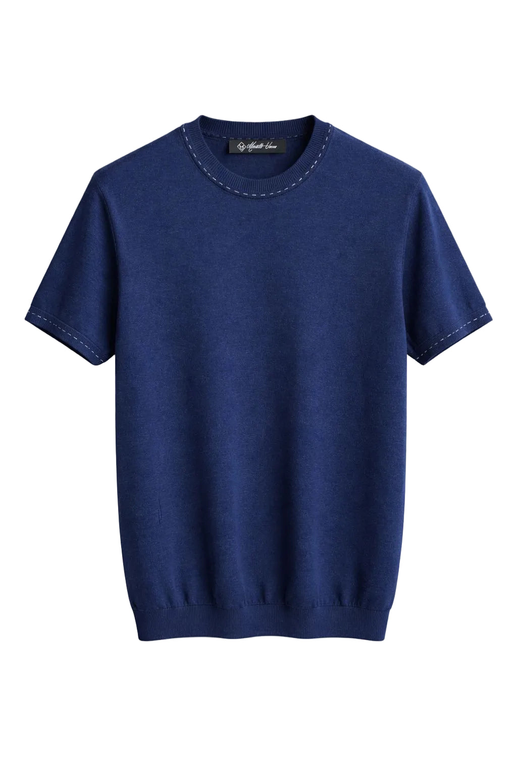Premium Navy Cashmere T-Shirts – Ultra-Soft Lightweight Luxury Essentials
