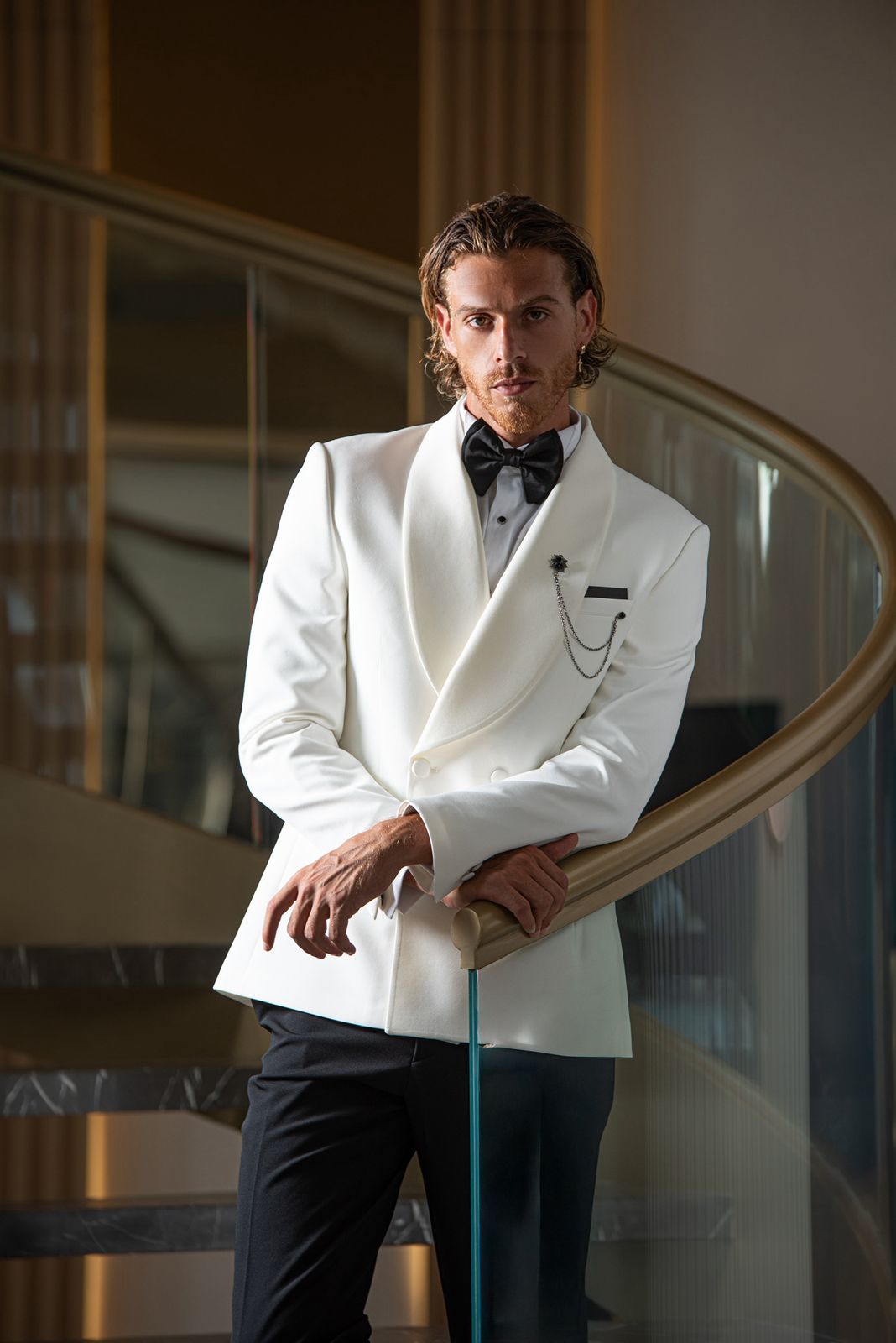 Men’s Ceremony Dubetti Shawl Suit – Premium Formal Wedding & Evening Wear