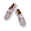 Beige Stylish Summer Loafers with Lace – Comfort Meets Elegance