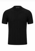 Premium Black Rayon T-Shirt – Ultra Soft, Breathable & Stylish Everyday Tee.RAT-001