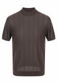 Premium Brown Rayon T-Shirt – Ultra Soft, Breathable & Stylish Everyday Tee.RAT-001