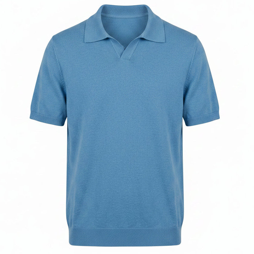 Blue Bamboo Polo Shirt | Ultra-Soft, Breathable & Eco-Friendly Comfort. BP-001