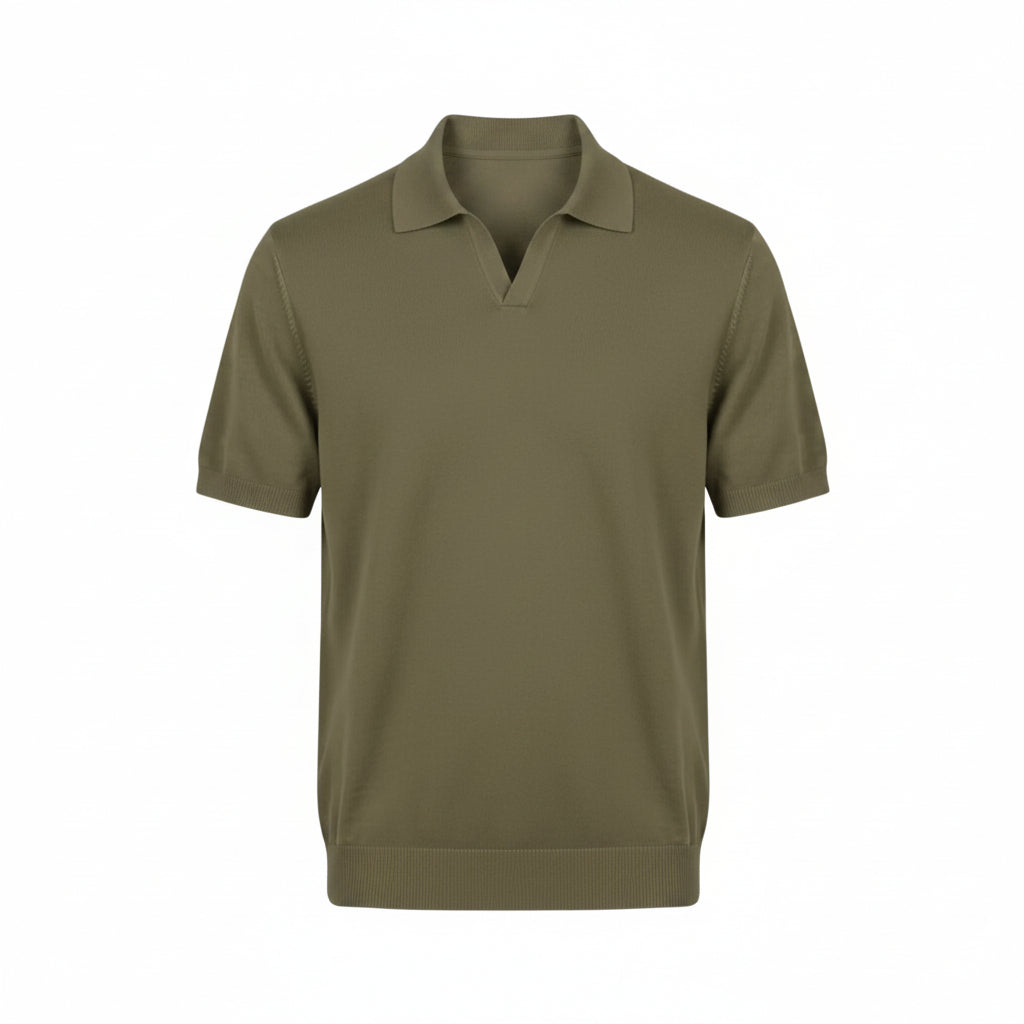 Khaki Bamboo Polo Shirt | Ultra-Soft, Breathable & Eco-Friendly Comfort. BP-001