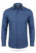 Navy Linen Shirt – Airy Comfort with Timeless Appeal.LSH002