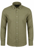 Khaki Linen Shirt – Airy Comfort with Timeless Appeal.LSH003