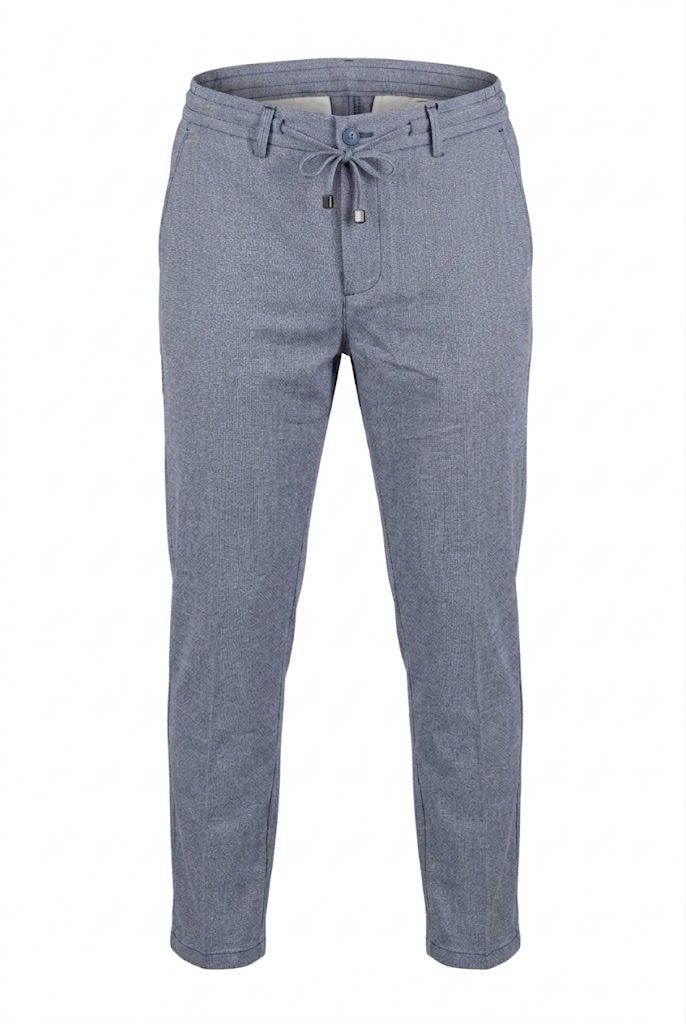 Blue Smart Pants – Modern Tailored Fit, Stretch Comfort, Versatile Style.SP018