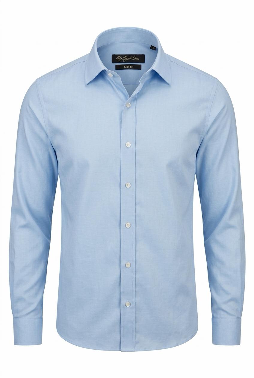 Blue 4 Thomas Mason Cotton Shirt .ST005