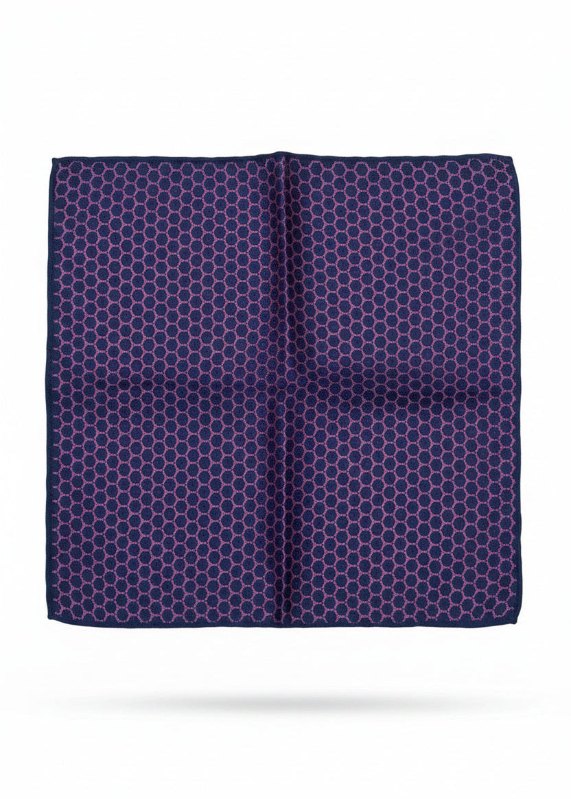 Premium Silk Pocket Square – Handcrafted Luxury Suit Accessory