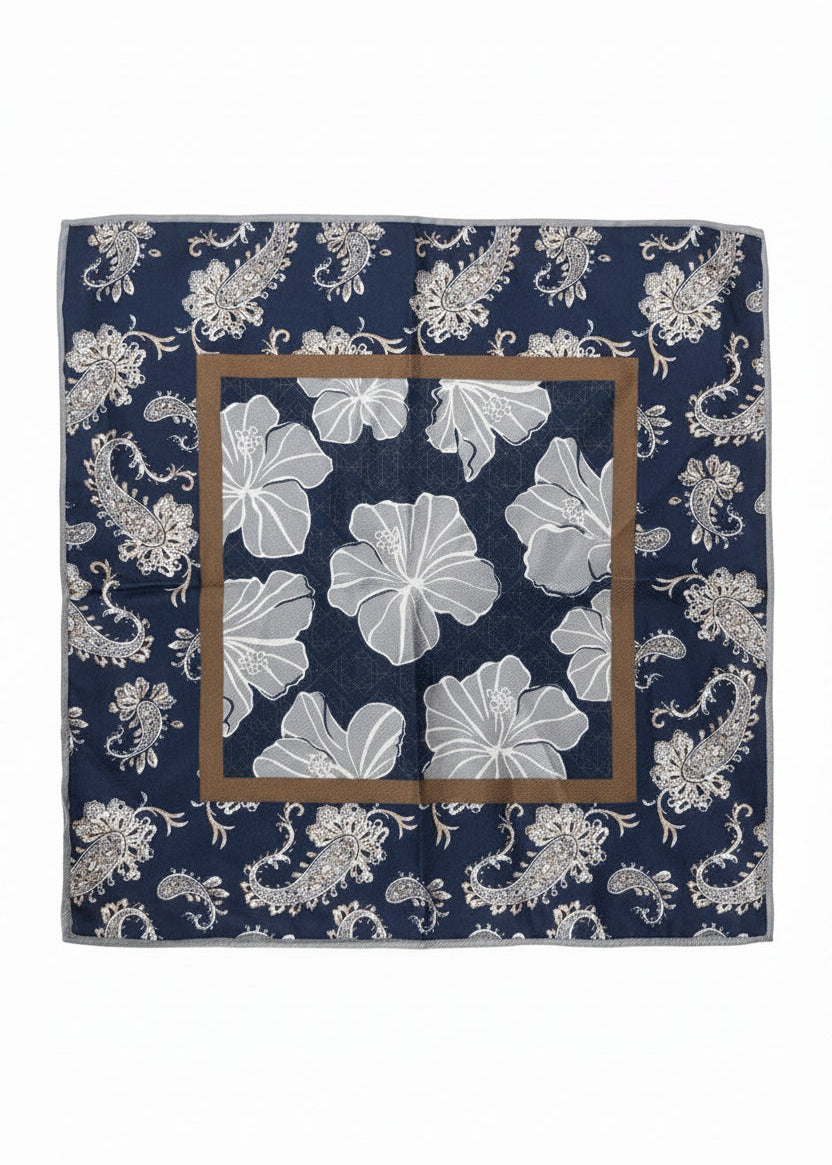 Premium Silk Pocket Square – Handcrafted Luxury Suit Accessory