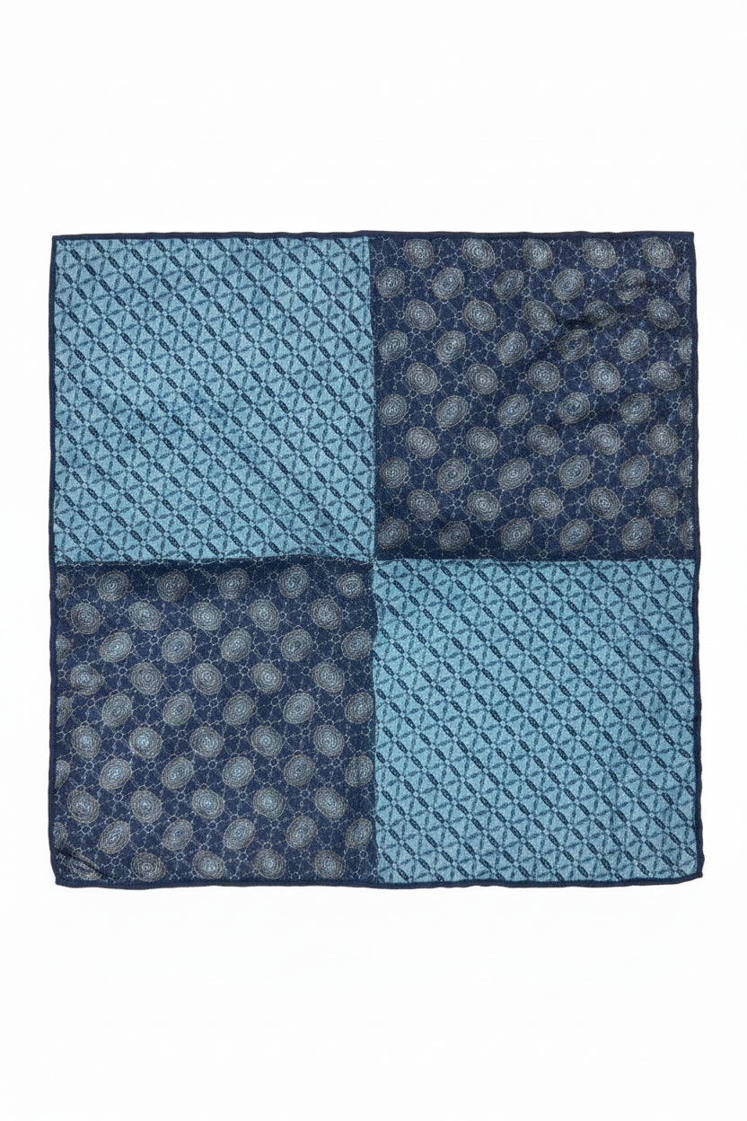 Premium Silk Pocket Square – Handcrafted Luxury Suit Accessory