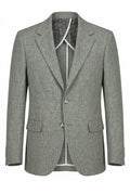 Green Men’s Linen Blazer Jacket – Lightweight Breathable Summer Style.BL006