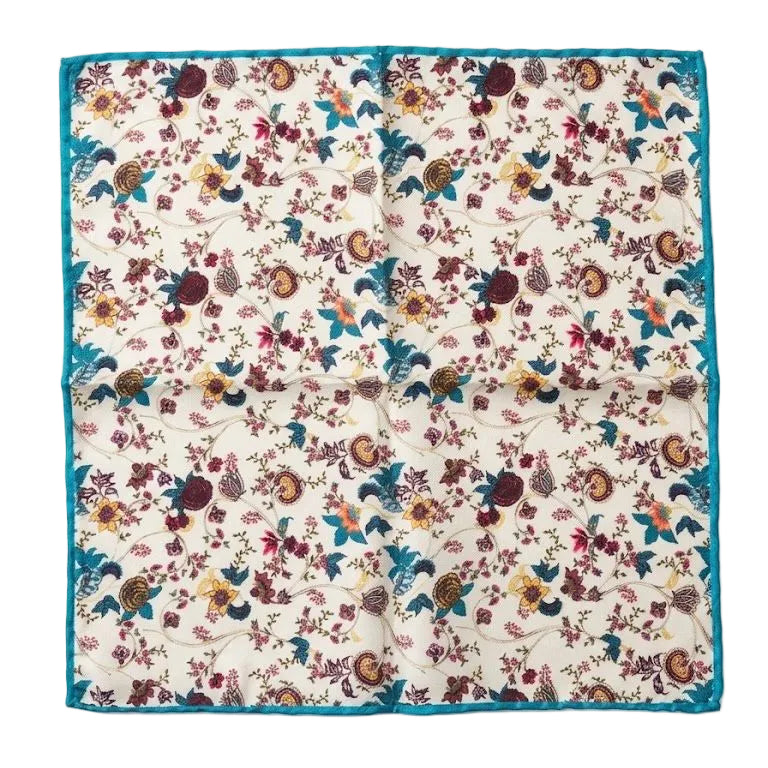 Premium Silk Pocket Square – Handcrafted Luxury Suit Accessory