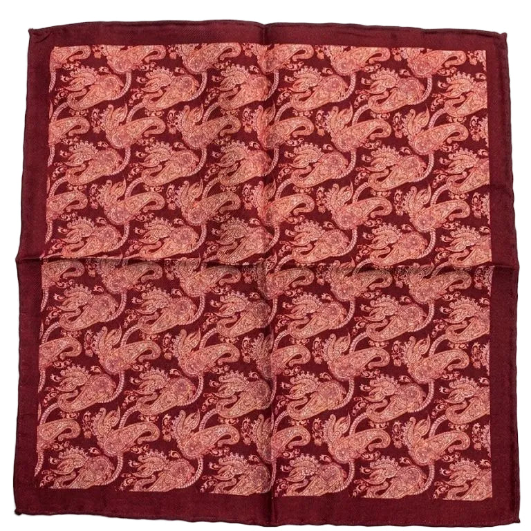 Premium Silk Pocket Square – Handcrafted Luxury Suit Accessory