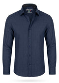 TM. NAVY LINEN SHIRT.LSH005