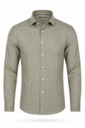 TM. KHAKI LINEN SHIRT.LSH005