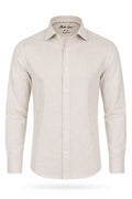 TM. BEIGE LINEN SHIRT.LSH005