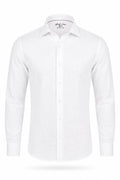 TM. WHITE LINEN SHIRT.LSH005