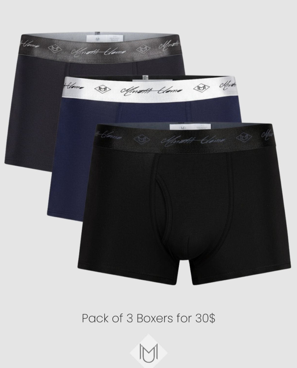 COTTON BOXERS-3PACK