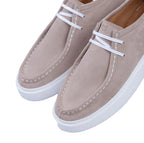 Beige Stylish Summer Loafers with Lace – Comfort Meets Elegance
