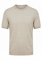 Premium Beige Cashmere T-Shirts – Ultra-Soft Lightweight Luxury Essentials.CAT-001