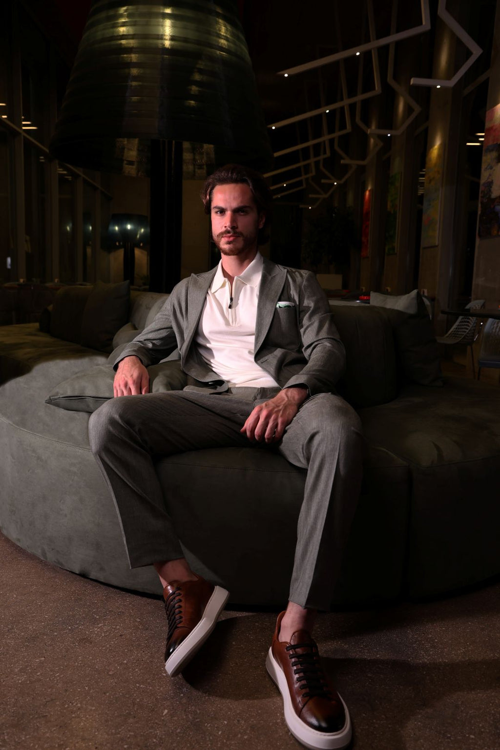 Premium Vitale Barberis Lycra Suit – Italian Luxury & Comfort