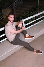 Mocha Bamboo Polo Shirt | Ultra-Soft, Breathable & Eco-Friendly Comfort. BP-001
