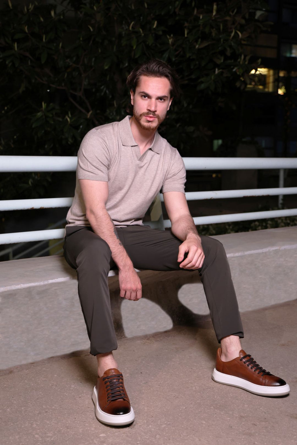 Mocha Bamboo Polo Shirt | Ultra-Soft, Breathable & Eco-Friendly Comfort. BP-001