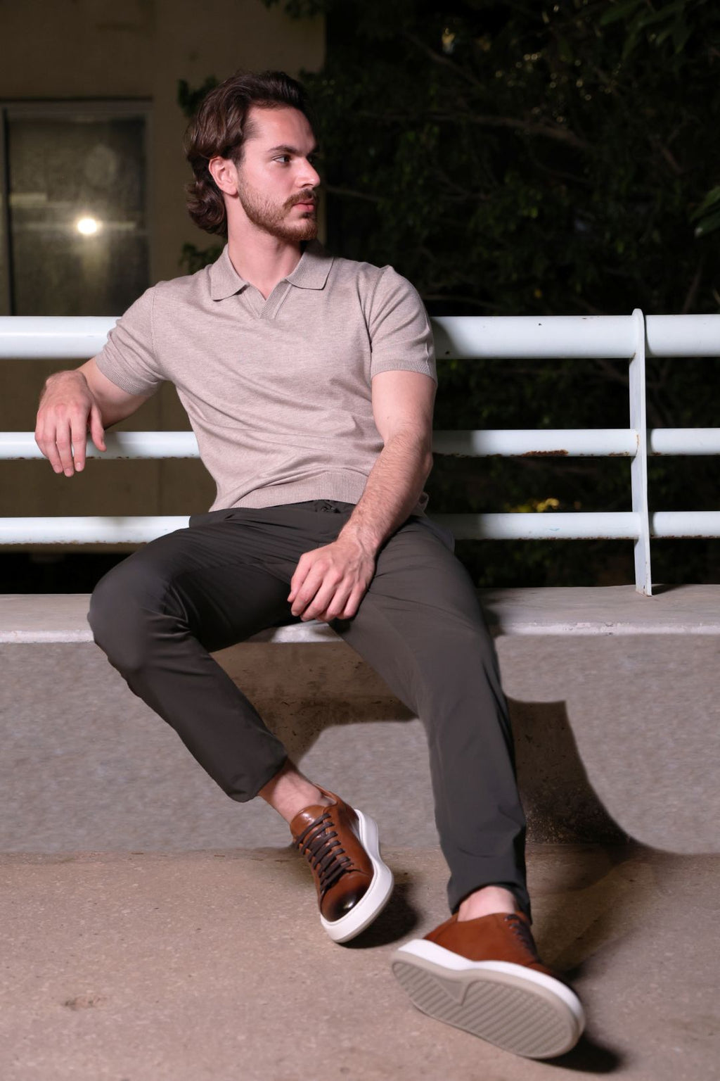 Mocha Bamboo Polo Shirt | Ultra-Soft, Breathable & Eco-Friendly Comfort. BP-001