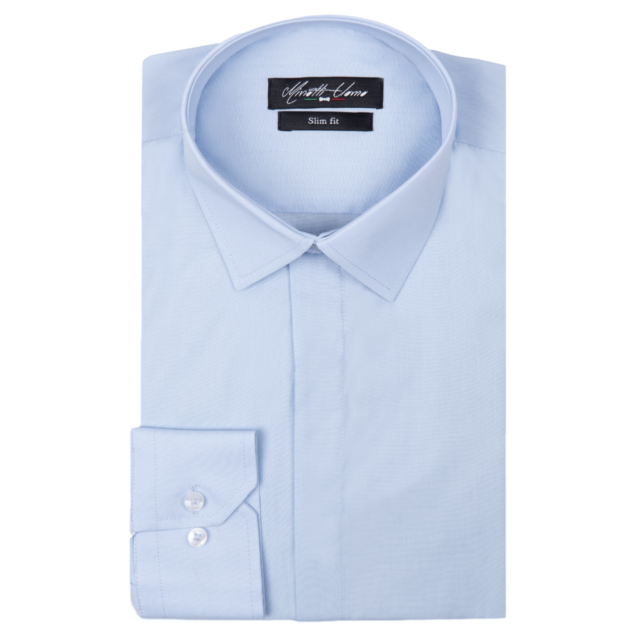 Slim Fit Shirt | Thomas Mason 100% Cotton | Minotti Uomo