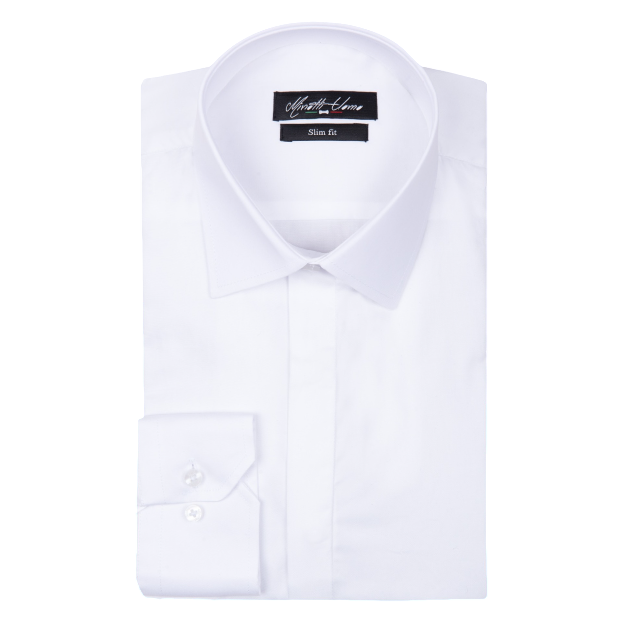 Slim Fit Shirt | Thomas Mason 100% Cotton | Minotti Uomo