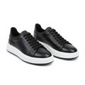 Minimalist Leather Sneakers | Modern Casual Footwear