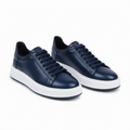 Minimalist Leather Sneakers | Modern Casual Footwear