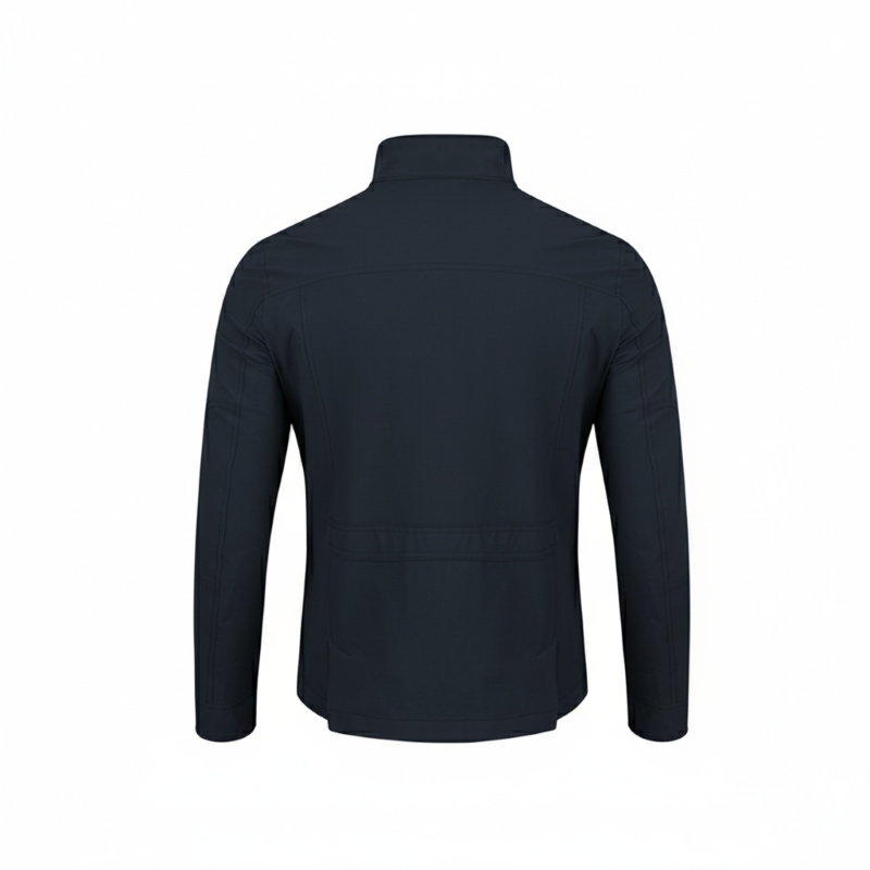 Black jacket on a white background