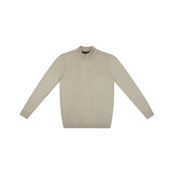 Half Neck SWEATER Light beige