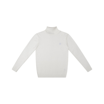 Roll Neck White