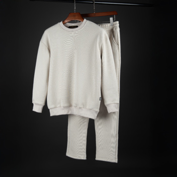 White Jogger Set