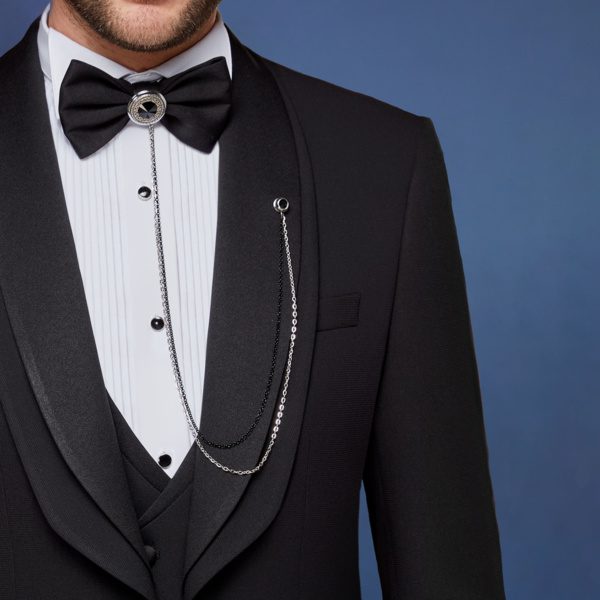 Black Tuxedo Suit - Image 2