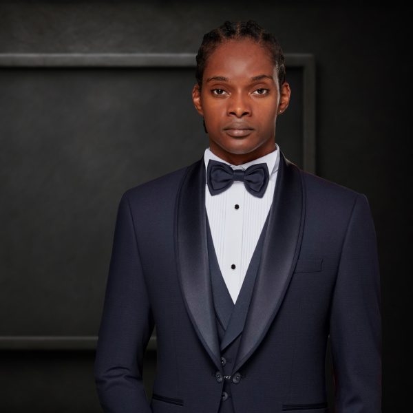 Timeless Navy Blue Tuxedo - Image 2