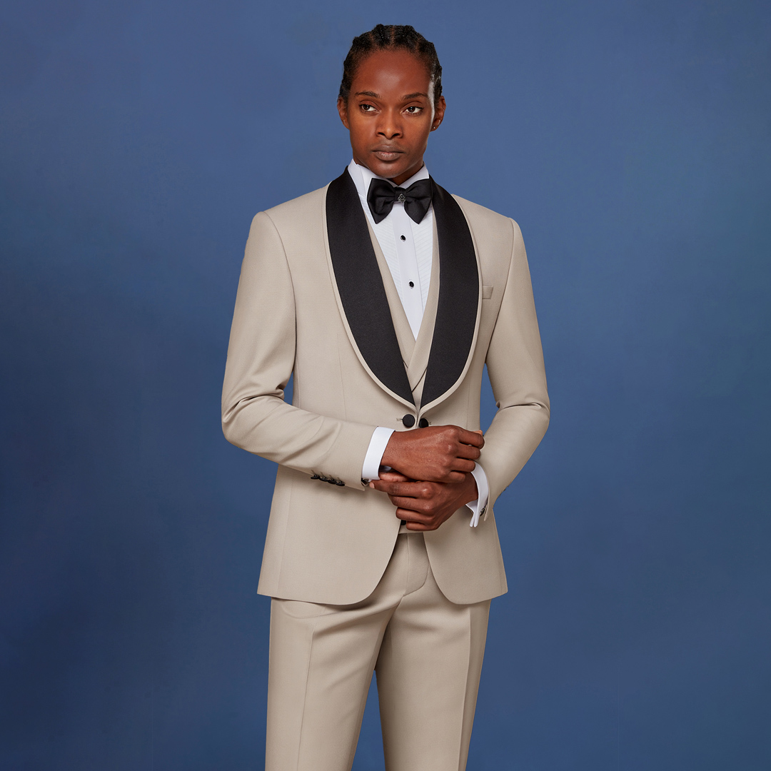 Beige Peak Lapel Tuxedo: A Versatile and Elegant Choice - Minotti