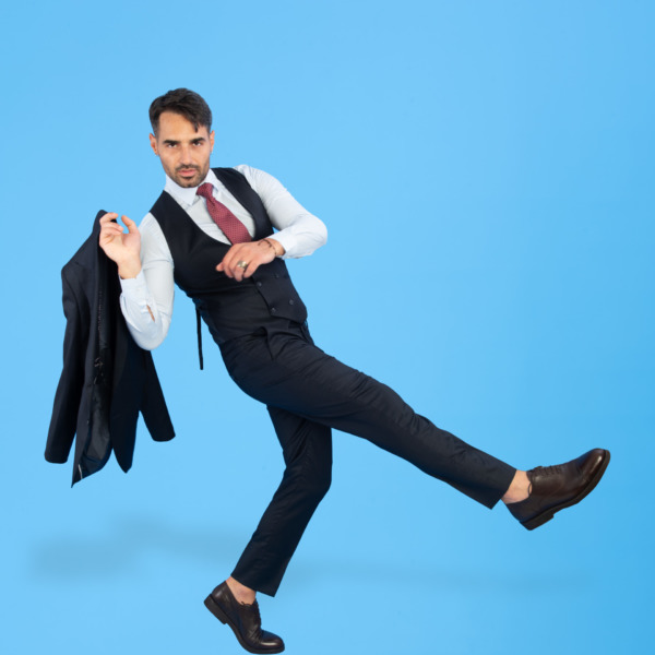Dark Blue Vested Suit | Minotti Uomo - Image 2